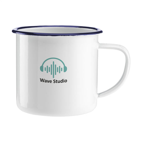 Retro Emaille Tasse