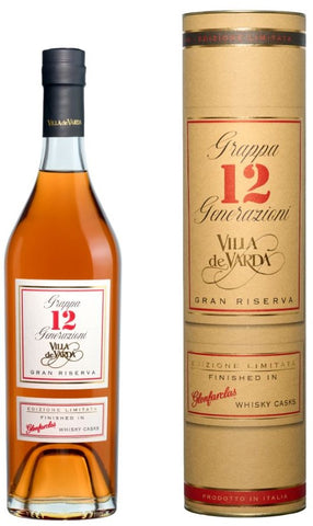 Villa de Varda Grappa Gran Riserva 12 Generazioni