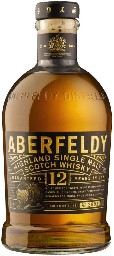 Aberfeldy Aberfeldy 12 Years Single Malt Scotch Whisky