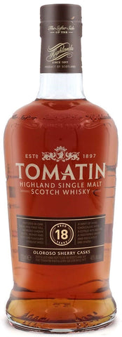 Tomatin Tomatin 18 Years Oloroso Sherry Casks Highland Single Malt Scotch Whisky