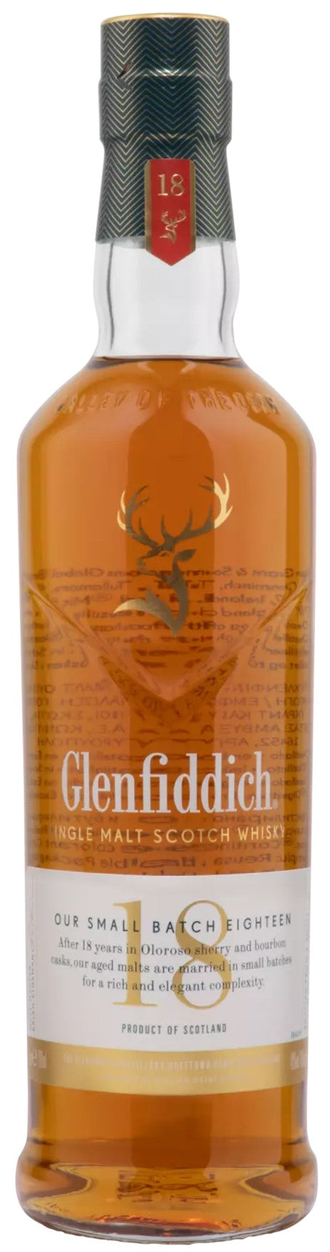 Glenfiddich Glenfiddich 18 Years Our Small Batch Eighteen Single Malt Whisky