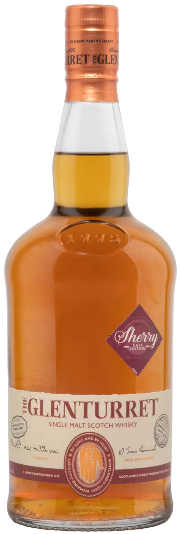 Glenturret Glenturret Sherry Cask Edition Single Malt Scotch Whisky