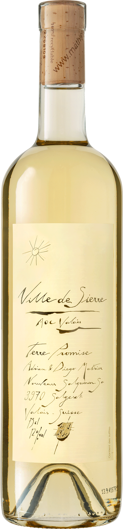 Diego & Adrian Mathier Ville de Sierre Valais AOC Terre Promise 2024