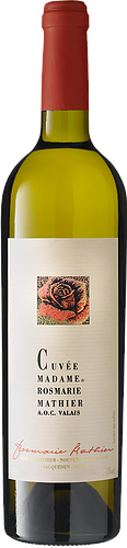 Diego & Adrian Mathier Cuvée Madame Rosmarie Mathier Weiss AOC Valais 2024 Blanc