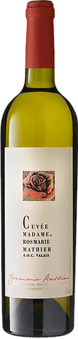 Diego & Adrian Mathier Cuvée Madame Rosmarie Mathier Weiss AOC Valais 2024 Blanc