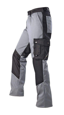 Arbeitshose grau/schwarz