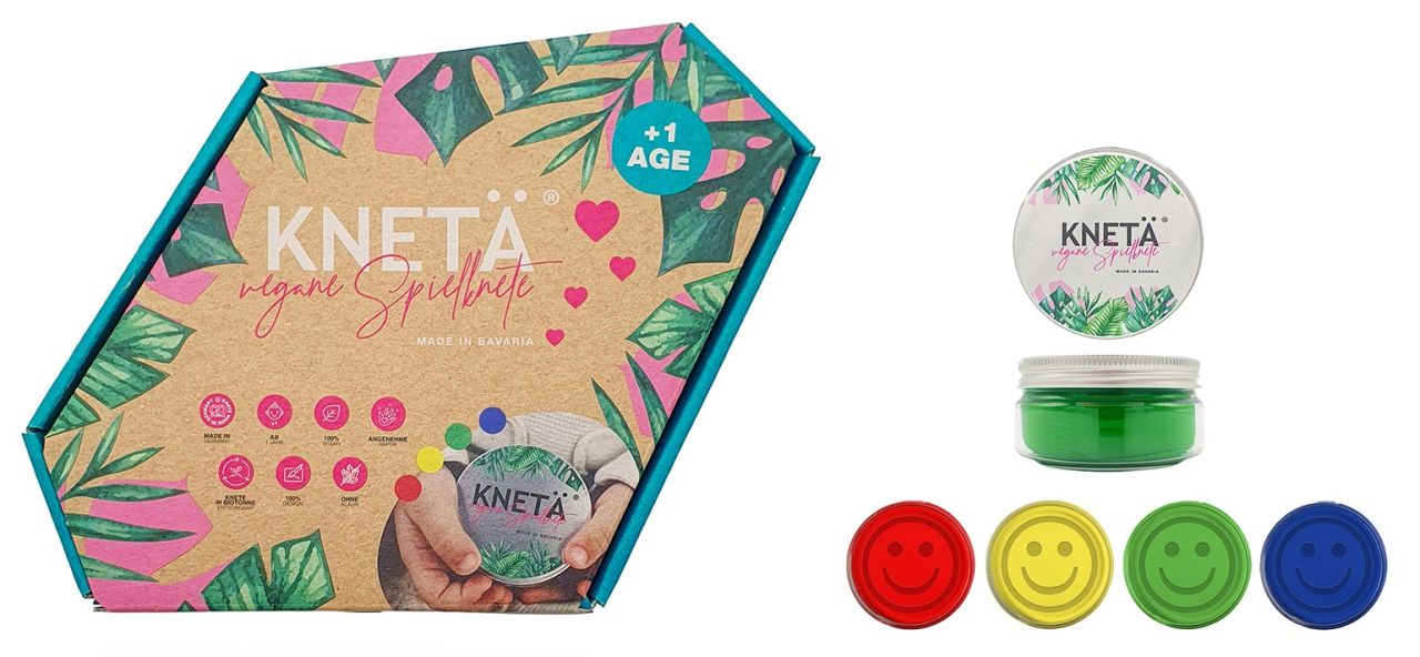 KNETÄ 4er Dosen Set