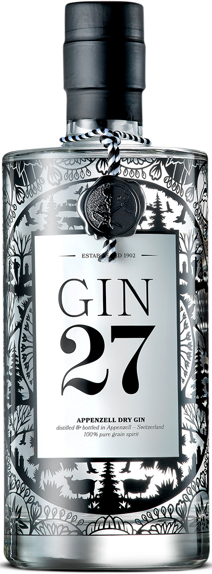 Gin 27 Premium Appenzeller Dry Gin