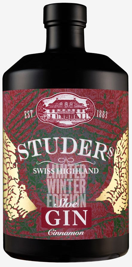 Studer's Sloe Winter Edition Gin Cinnamon