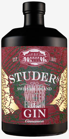Studer's Sloe Winter Edition Gin Cinnamon