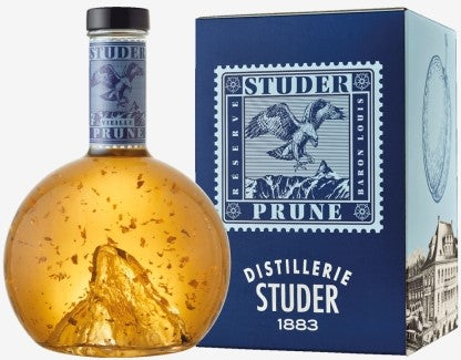 Distillerie Studer Vieille Prune Swiss Premium Gold Selection Réserve Baron Louis