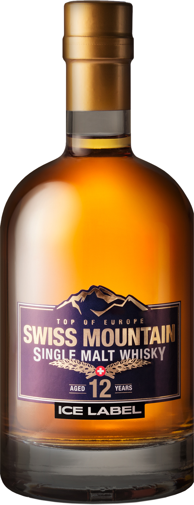 Rugenbräu Swiss Mountain Single Malt Whisky Ice Label Limited Edition 24