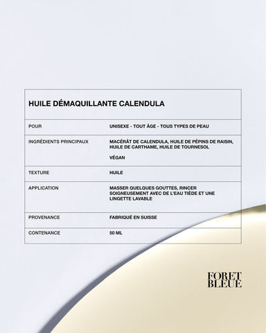 Forêt Bleue - MAKE-UPVERWATERINGSOLIE CALENDULA 🌿✨