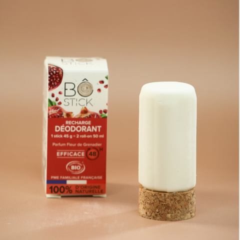 Bô-Stick - Pomegranate Scented Deodorant Refill - Natural & Effective! 🌿✨