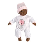 Babypuppe Cuquita dunkelhäutig 30cm
