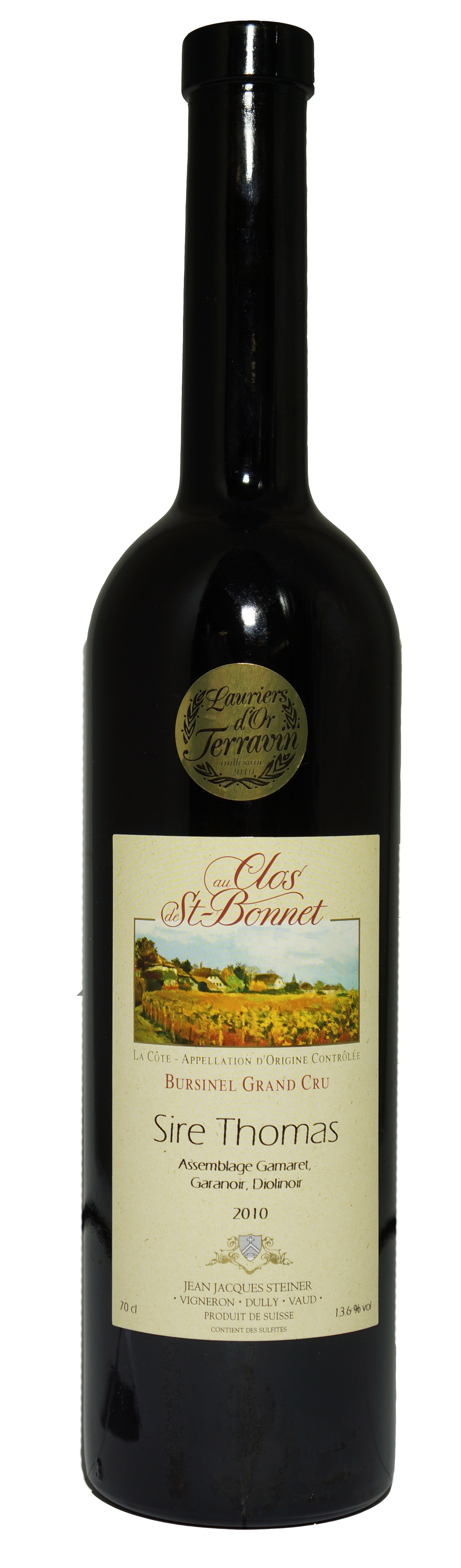 Parfum de Vigne Sire Thomas Clos St-Bonnet Bursinel 2013