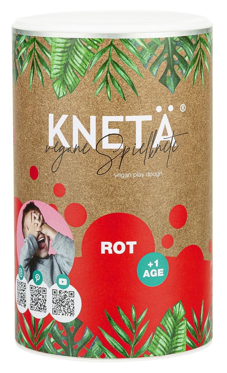 KNETÄ XXL Papierdose 1kg rot