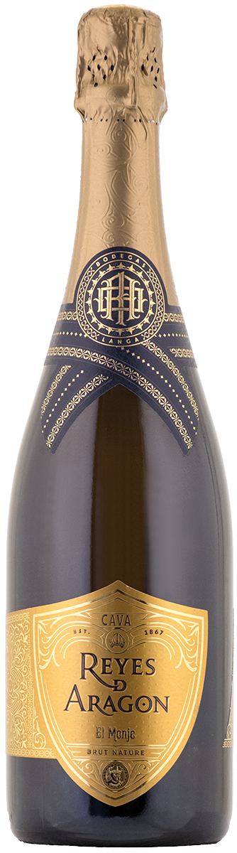 Bodegas Langa Cava Reyes de Aragon Brut Nature El Monje
