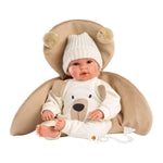 Babypuppe Teddybär 36cm