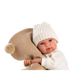 Babypuppe Teddybär 36cm