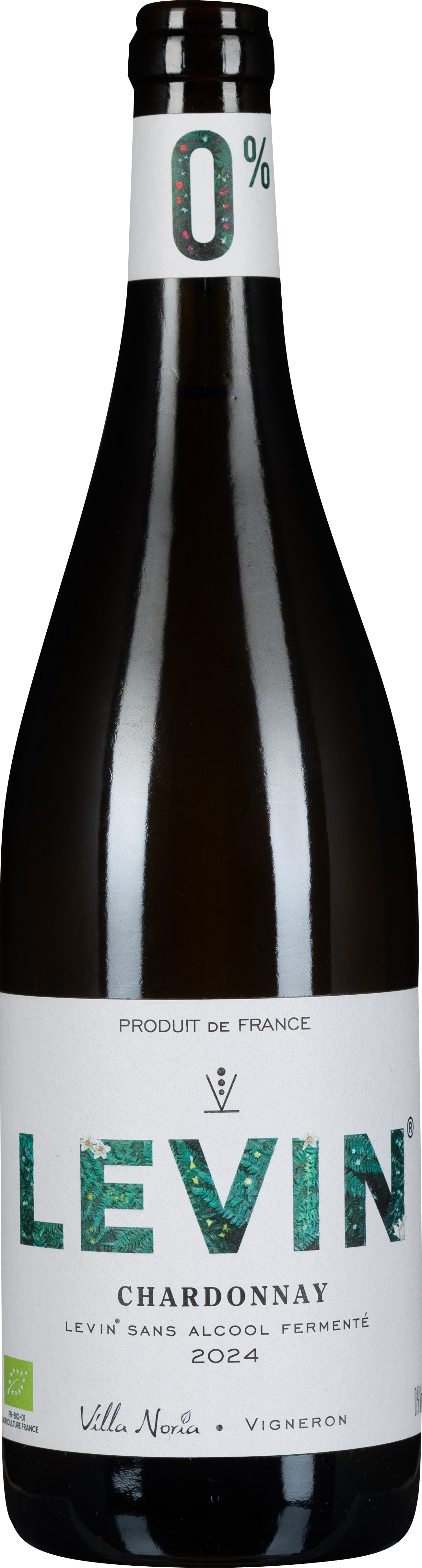 Domaine Villa Noria Levin Chardonnay 0.0° 2024 Blanc