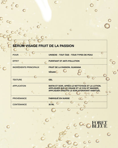 Forêt Bleue - SÉRUM VISAGE VRUCHT VAN DE PASSIE 🌿✨