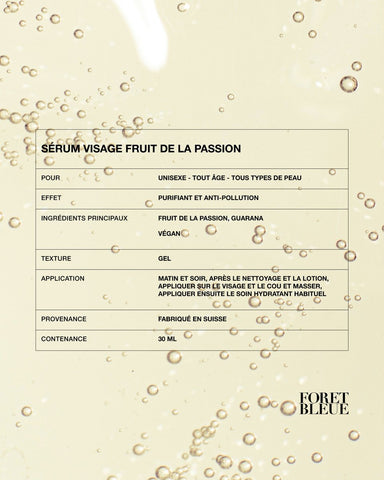 Forêt Bleue - SÉRUM VISAGE VRUCHT VAN DE PASSIE 🌿✨