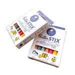 12 Kreide Butterstix bunt mit Halter