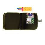 Kreidemalbuch Set mit 4 Kreiden Camping