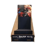 Display für Bücher und Kreide