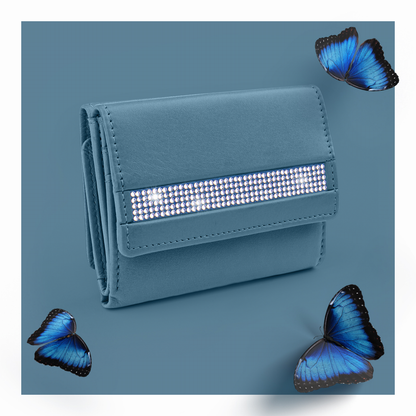 Überschlagbörse blau