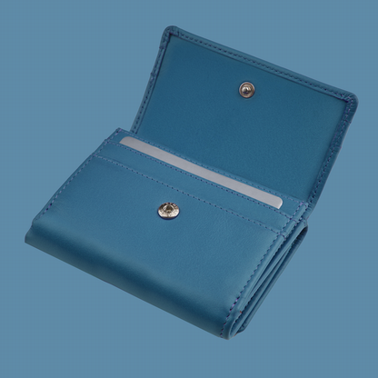 Überschlagbörse blau