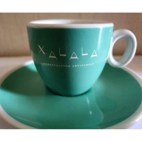 Xalala Tasses Espresso - Espresso Cups with Saucers