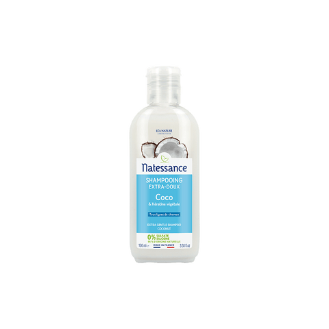 🌴 Natessance® Extra-Gentle Coconut Shampoo - 100ml 🌴