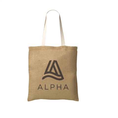 Geneva Jute Shopper Tasche