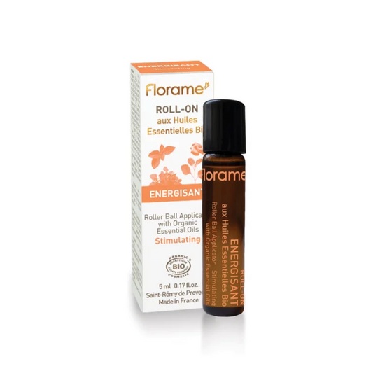 Florame Energizing Roll-On with Organic Essential Oils - 5ml 🌿✨