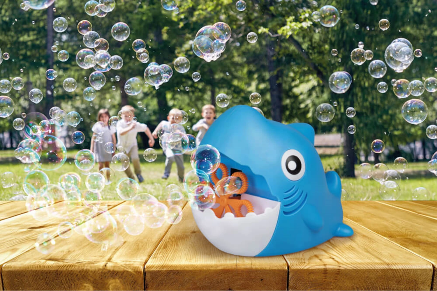 Pustefix Hiafisch-Bubblemaschine