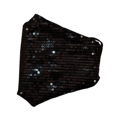 Seren Pailletten Fashion Maske – Waschbar & Wiederverwendbar