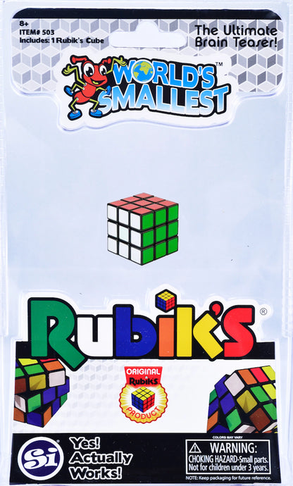 Worlds Smallest Rubik's