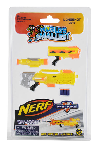 World's Smallest Nerf Blaster