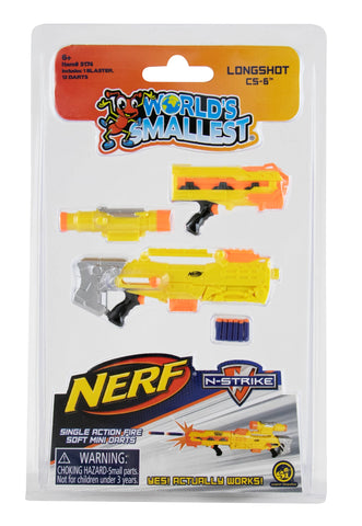 World's Smallest Nerf Blaster