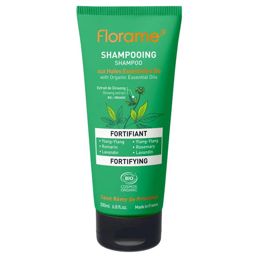 Florame Fortifying Shampoo with Organic Essential Oils - 200ml 🌿✨