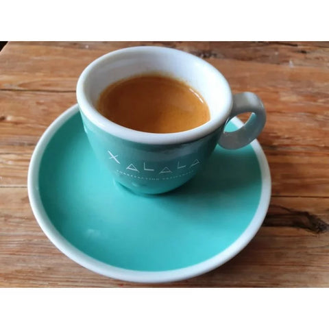 Xalala Tasses Espresso - Espresso Cups with Saucers