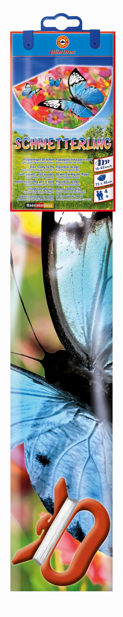 Kinderdrachen Schmetterling