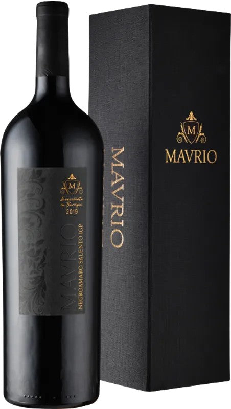 Mavrio Negroamaro Salento IGT MAVRIO Magnum in Geschenkverpackung 2020