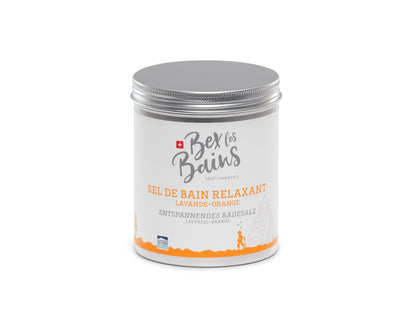 Schweizer Salinen Salines Suisses - Sal de Banho Relaxante de Laranja e Lavanda - Experimente a Serenidade Abençoada 🌸✨
