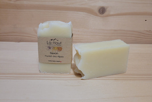 🏔️ Savon Pureté des Alpes – Pure & Gentle Zeep voor Lichaam & Gezicht 🧼