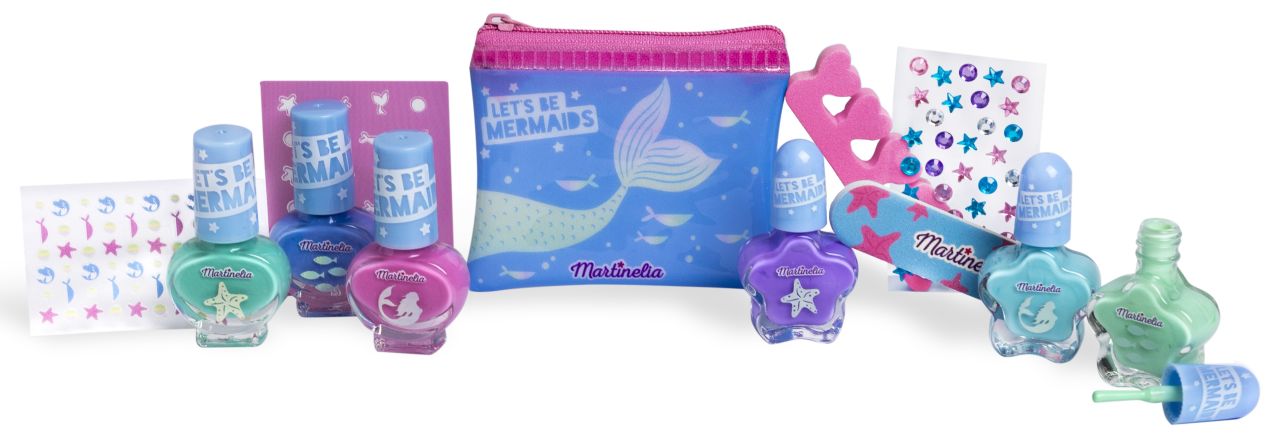 Let's Be Mermaids Nail Design Set