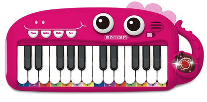 Elektronik-Keyboard pink 24 Tasten