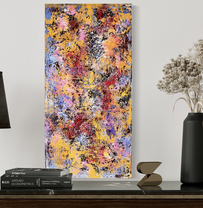 Natalia Brooks - Tankers kredsløb - 100x50 (akryl, lærred)